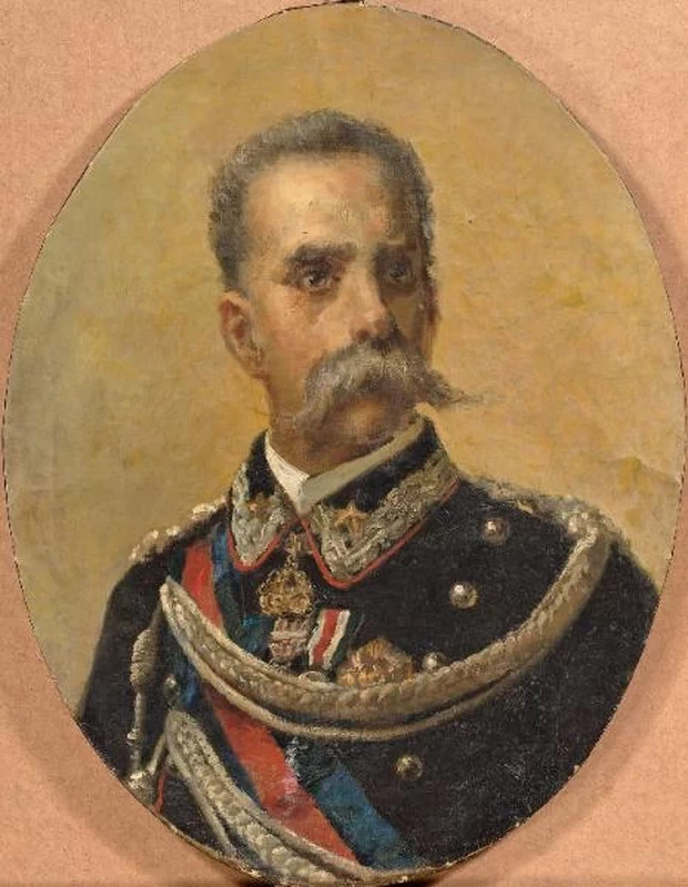 Ritratto di Re Umberto - Museo Civico di Crema e del Cremasco